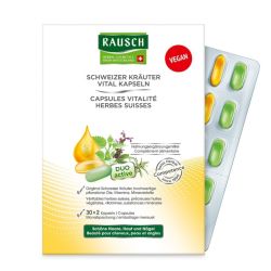 Rausch Swiss Herbal Vitality Capsules 30 