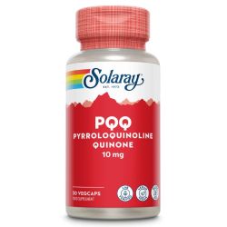Solaray PQQ (Pyrroloquinoline Quinone) 10mg Capsules 30