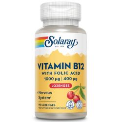 Solaray Vitamin B-12 1000mcg Lozenges 90