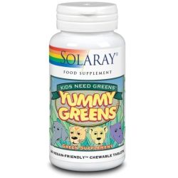 Solaray Yummy Greens Vegicaps 30