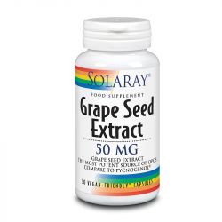 Solaray Grape Seed Extra 50mg Capsules 30 