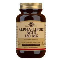 Solgar Alpha Lipoic Acid 120mg Vegicaps 60