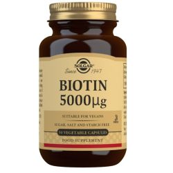 Solgar Biotin 5000ug Vegicaps 50