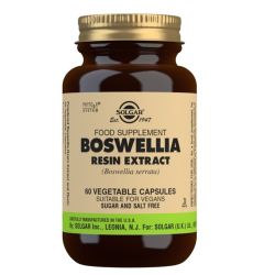 Solgar Boswellia Resin Extract Vegicaps 60