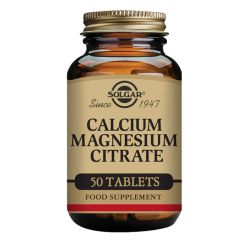 Solgar Calcium Magnesium Citrate Tablets 50