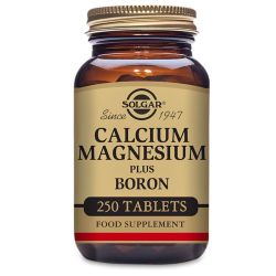 solgar calcium magnesium plus boron tablets 250