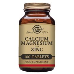 Solgar Calcium Magnesium plus Zinc Tabs 100