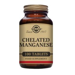 Solgar Chelated Manganese Tablets 100