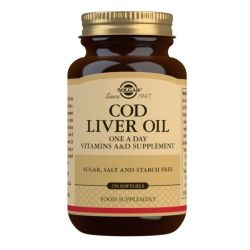 Solgar Cod Liver Oil Softgels 250 