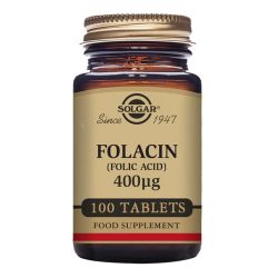 Solgar Folacin (Folic Acid) 400mcg Tabs 100