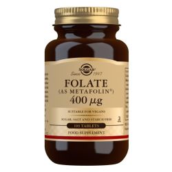 Solgar Folate 400ug Tablets 100