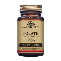 Solgar Folate 400ug Tablets 50