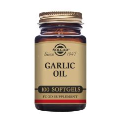 Solgar Garlic Oil Reduced Odour Softgels 100