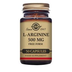 Solgar L-Arginine 500mg Vegicaps 50