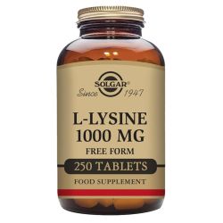 Solgar L-Lysine 1000mg Tablets 250