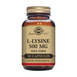 Solgar L-Lysine 500mg Vegicaps 50