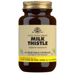 Solgar Milk Thistle 100mg Full Potency Vegicaps 50