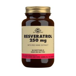 Solgar Resveratrol 250mg Softgels 30