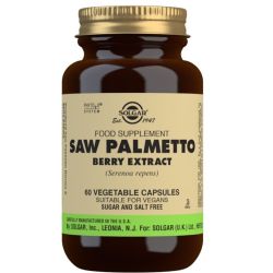 Solgar Saw Palmetto Berry Extract Vegicaps 60