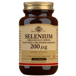 Solgar Selenium 200ug (Yeast Free) Tabs 250