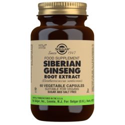 Solgar Siberian Ginseng Root Extract Vegicaps 60