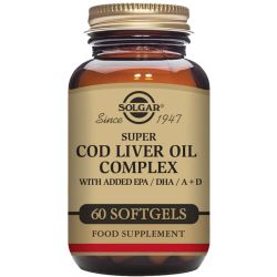 Solgar Super Cod Liver Oil Complex Softgels 60