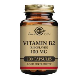 Solgar Vitamin B2 100mg Vegicaps 100