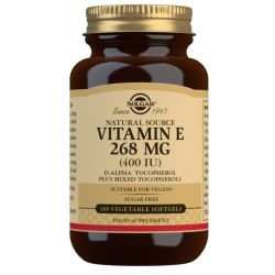 Solgar Vitamin E 268mg (400iu) Vegetarian Softgels 100