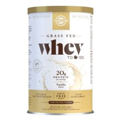 Solgar Whey To Go Protein Powder Natural Vanilla Flavour 340g