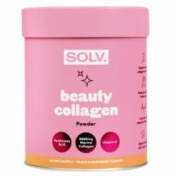 SOLV. Collagen Peach & Raspberry Powder 188g