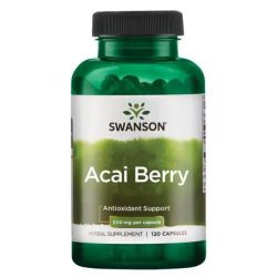 Swanson Acai Berry 500mg Capsules 120