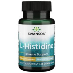 Swanson AjiPure L-Histidine 500mg Capsules 60