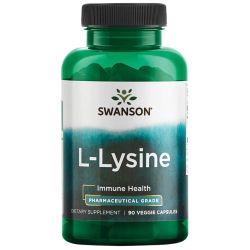 Swanson AjiPure L-Lysine 500mg Capsules 90