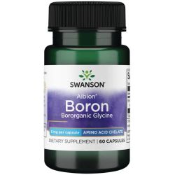 Swanson Albion Boron Glycine 6mg Capsules 60