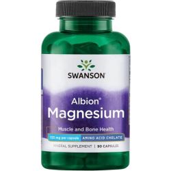 Swanson Albion Magnesium 133mg Capsules 90