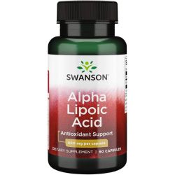 Swanson Alpha Lipoic Acid 600mg Capsules 60