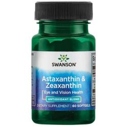 Swanson Astaxanthin & Zeaxanthin Softgels 60