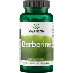 Swanson Berberine 400mg Capsules 60