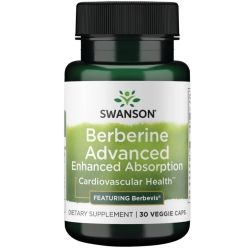 Swanson Berberine Advanced Enhanced Absorption Capsules 30