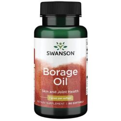 Swanson Borage Oil 1000mg Softgels 60