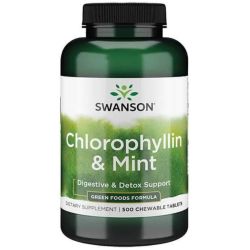 Swanson Chlorophyllin & Mint Chews 500