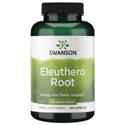 Swanson Eleuthero Root 425mg Capsules 120