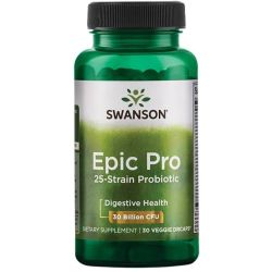 Swanson Epic Pro 25-Strain Probiotic Capsules 30