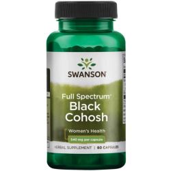 Swanson Full Spectrum Black Cohosh 540mg Capsules 60