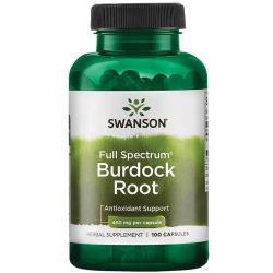 Swanson Full Spectrum Burdock Root 460mg Capsules 100