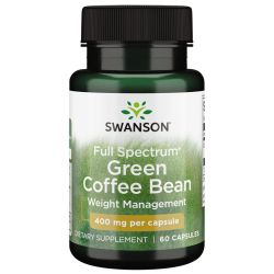 Swanson Full Spectrum Green Coffee Bean 400mg Capsules 60