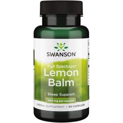 Swanson Full Spectrum Lemon Balm 500mg Capsules 60