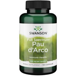 Swanson Full Spectrum Pau d'Arco 500mg Capsules 100