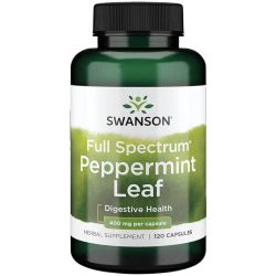 Swanson Full Spectrum Peppermint Leaf 400mg Capsules 120