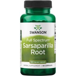 Swanson Full Spectrum Sarsaparilla Root 450mg Capsules 60